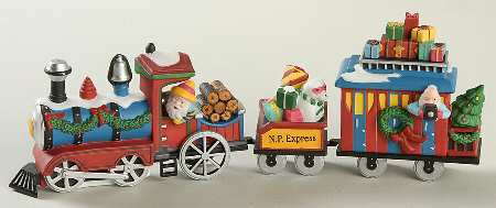North Pole Village North Pole Express-Set Of 3 - No Box