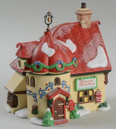 North Pole Village Custom Stitchers - No Box