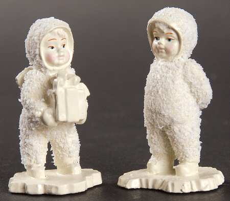 Snowbabies-Miniature Is That For Me ?-Set Of 2 - Boxed
