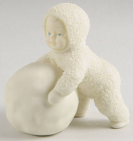Snowbabies I'm Making Snowballs - No Box