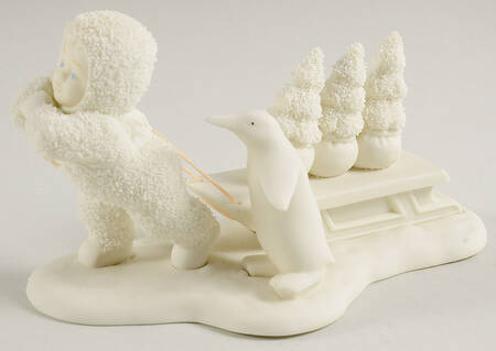 Snowbabies Bringing Starry Pines - Boxed