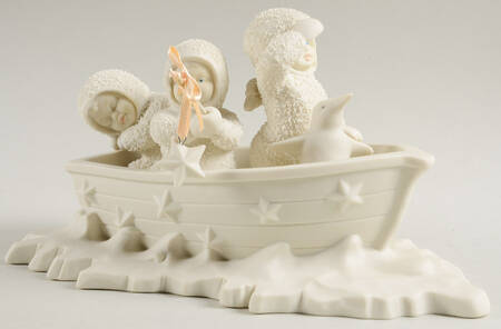 Snowbabies Winken, Blinken, And Nod - Boxed