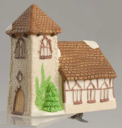 Dickens Village-Ornament Dickens Church-Clip On - No Box