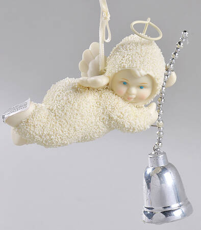 Snowbabies Ornaments Every Time A Bell Rings - Boxed