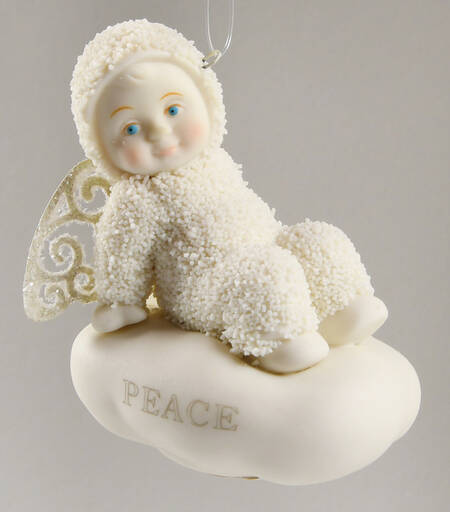 Snowbabies Ornaments Peace - No Box