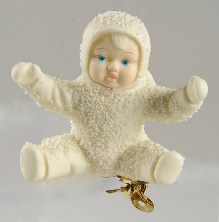 Snowbabies Ornaments Snowbaby Winged-Lite Clip - No Box
