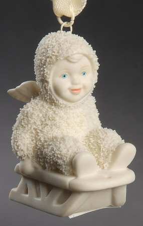 Snowbabies Ornaments Give Me A Push (Book 10) - No Box