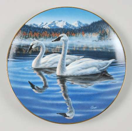 Birds of The North Tranquil Beauty:Trumpeter Swans - Boxed