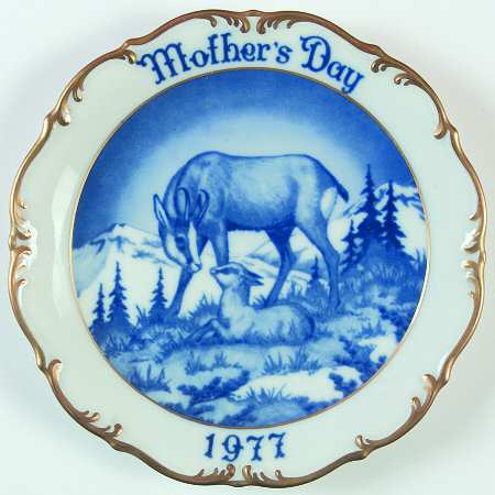 Mother's Day Plate Chamois - No Box