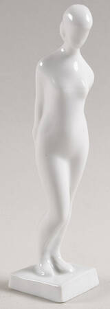 Royal Dux Figurine (Older Mark) Female Nude- White  - No Box