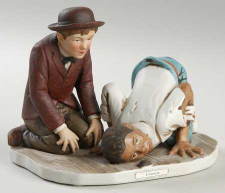Huck Finn Figurine by Dave Grossman