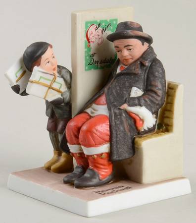 Dave Grossman Miniature Santa On The Train - No Box