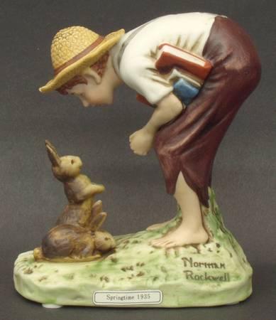 Norman Rockwell Springtime 1935 - Boxed