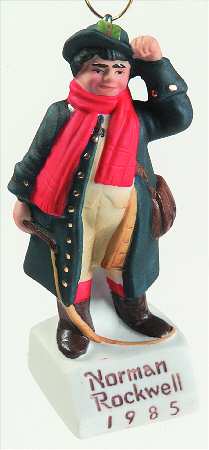 Rockwell Saturday Evening Post Jolly Coachman - Boxed