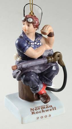 Rockwell Saturday Evening Post Rosie The Riveter - Boxed