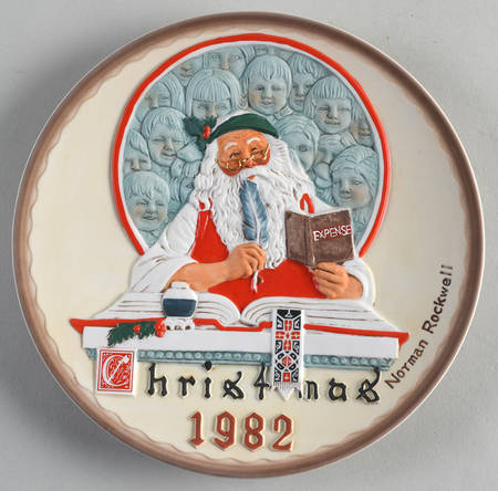 Norman Rockwell Christmas Faces Of Christmas - Boxed