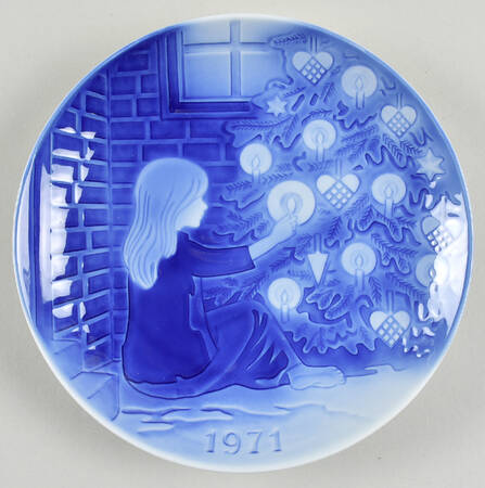 Svend Jensen Christmas Plate Little Match Girl - No Box