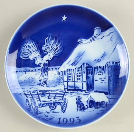 Svend Jensen Christmas Plate Dad's Always Right - No Box