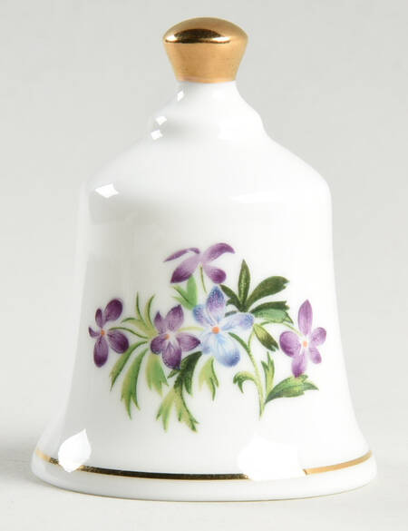 State Flower Bell by Danbury Mint
