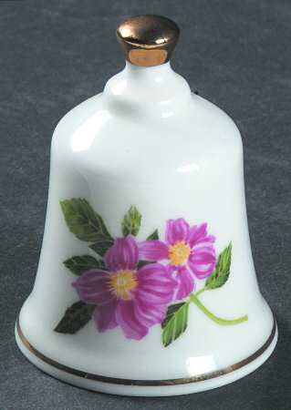 State Flower Bell New York-Rose - New York, No Box