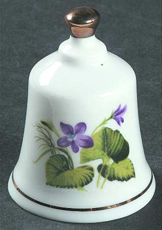 State Flower Bell Wisconsin-Butterfly Violet - Wisconsin, No Box