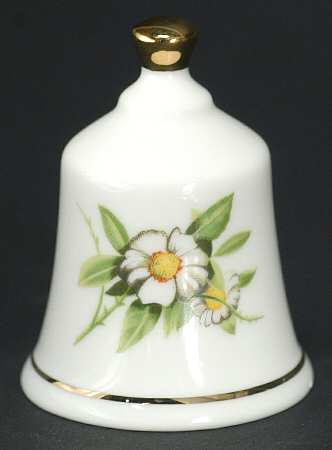 State Flower Bell Georgia-Cherokee Rose - Georgia, No Box
