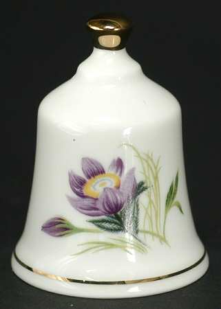 State Flower Bell South Dakota-Pasque Flower - South Dakota, No Box