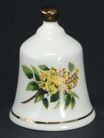 State Flower Bell Oregon-Oregon Grape - Oregon, No Box