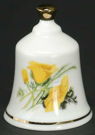 State Flower Bell California-Poppy - California, No Box