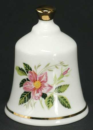 State Flower Bell Iowa-Wild Rose - Iowa, No Box