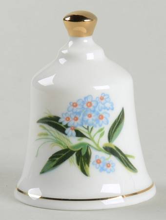 State Flower Bell Alaska-Forget Me Not - Alaska, No Box
