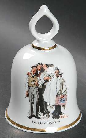 Wonderful World of Rockwell Barbershop Quartet - No Box