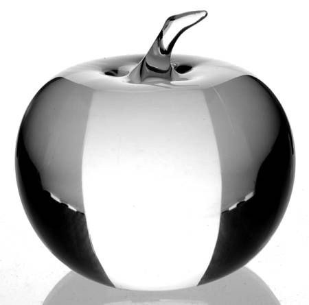 Daum Figurines Apple-Clear - Boxed