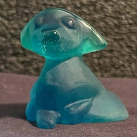 Daum Figurines Larry De New York-Blue - No Box