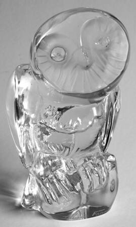 Daum Figurines Owl - Wtih Box