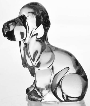 Daum Figurines Basset Hound - Bx295 With Box