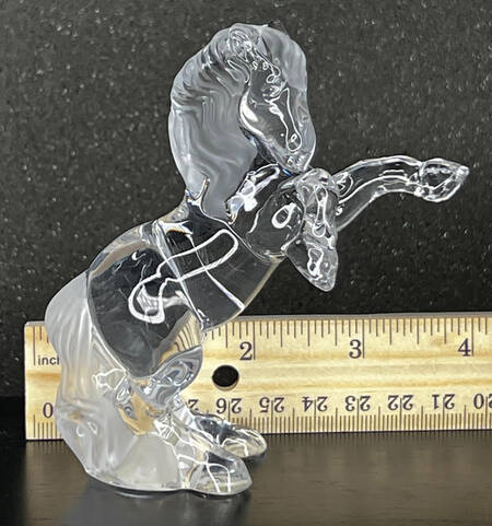 Daum Figurines Rearing Horse - With Box