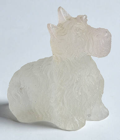 Daum Figurines Yorkshire-White (Clear) - With Box Bx328