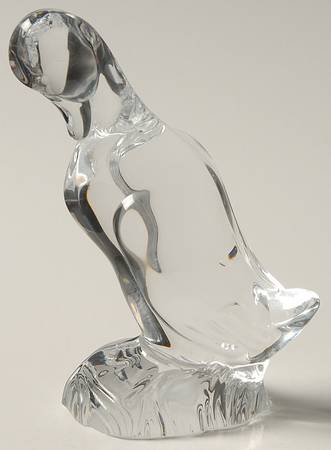 Daum Figurines Duck-Head Down - No Box