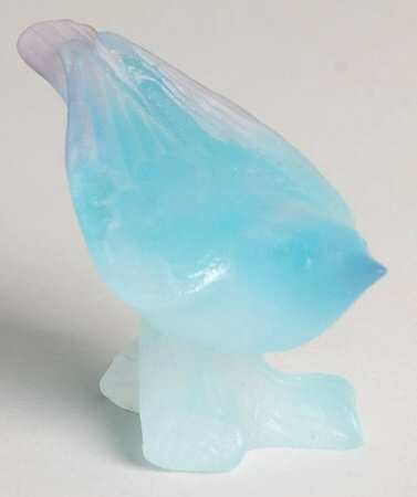 Daum Figurines Wren-Blue - Boxed