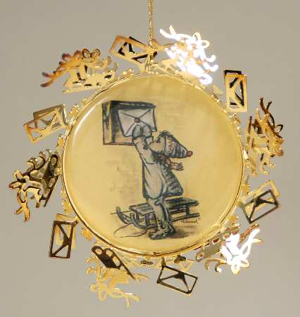 Hummel Gold Letter To Santa Claus - Boxed