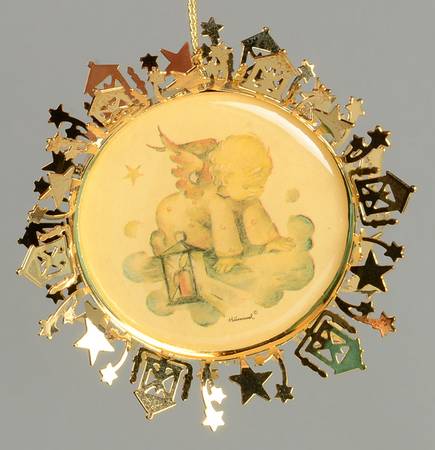 Hummel Gold Watchful Angel - Boxed