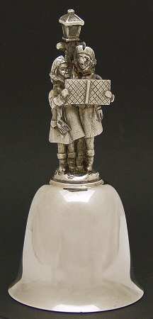 Danbury Mint Christmas Bell Carolers - No Box