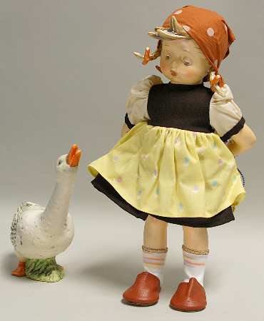 Hummel Doll-Danbury Mint Goose Girl - No Box