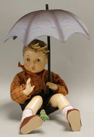 Hummel Doll-Danbury Mint Umbrella Boy - No Box