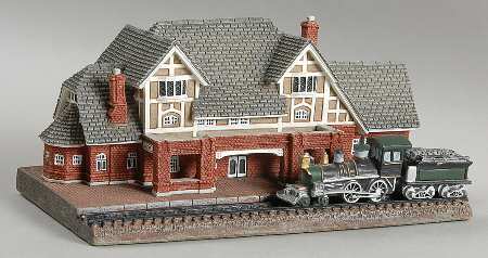 Americas Historic Railroad Stations Flagstaff Railroad Station - With Box