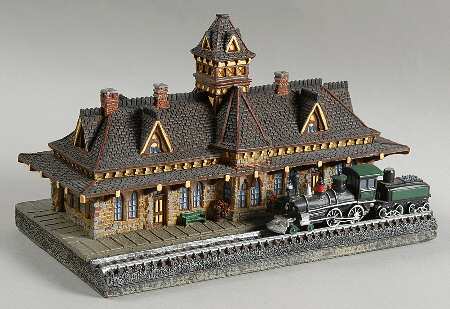 Americas Historic Railroad Stations Tenafly Railroad Station - No Box