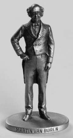 Presidents-Miniature Pewter Martin Van Buren - No Box