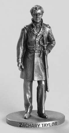 Presidents-Miniature Pewter Zachary Taylor - No Box