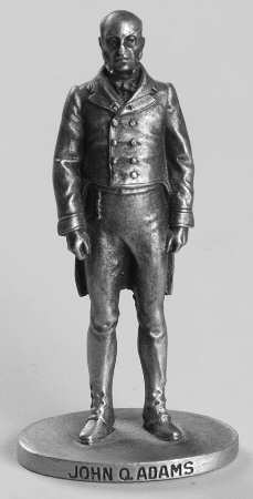 Presidents-Miniature Pewter John Quincy Adams - No Box
